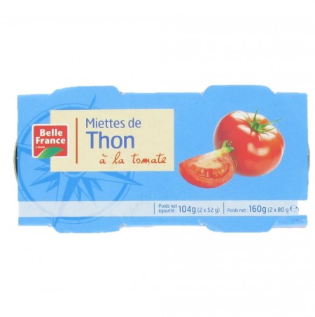 Miette de thon tomate